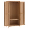 Bergen Oak Furniture Full Hanging Wardrobe