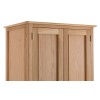 Bergen Oak Furniture Full Hanging Wardrobe