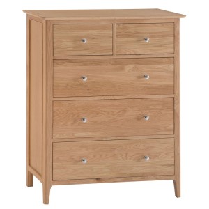 Bergen Oak Furniture Jumbo 2 Over 3 Chest
