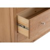 Bergen Oak Furniture Jumbo 2 Over 3 Chest