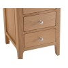 Bergen Oak Furniture Large Bedside Cabinet