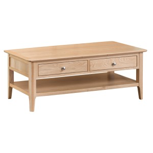 Bergen Oak Furniture Large Coffee Table