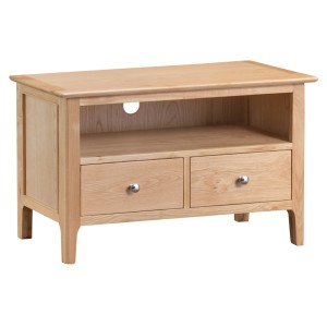 Bergen Oak Furniture Standard TV Unit