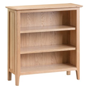 Bergen Oak Furniture Small Wide Bookcase Bergen Oak Furniture Small Wide Bookcase
