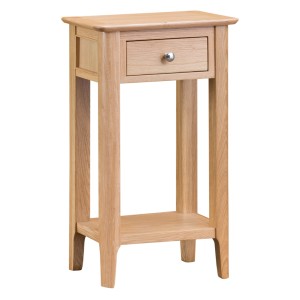 Bergen Oak Furniture Telephone Table