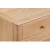 Bergen Oak Furniture 6 Drawer Chest