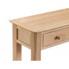 Bergen Oak Furniture Console Table