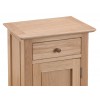Bergen Oak Furniture Small Cupboard