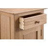 Bergen Oak Furniture Small Cupboard