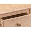 Bergen Oak Furniture Small Bedside Cabinet