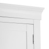 Maison White Painted Furniture 2 Door Wardrobe MAI-GWR-W