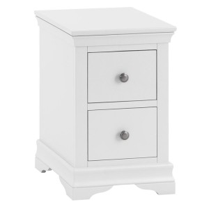 Maison White Painted Furniture Bedside Cabinet Maison White Painted Furniture Bedside Cabinet  MAI-BSC-W
