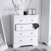 Maison White Painted Furniture 2 over 3 Drawer Chest MAI-2O3-W