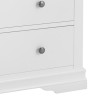 Maison White Painted Furniture 2 over 3 Drawer Chest MAI-2O3-W