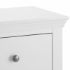 Maison White Painted Furniture 5 Drawer Wellington Chest MAI-5DN-W