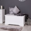 Maison White Painted Furniture Blanket Box MAI-BB-W