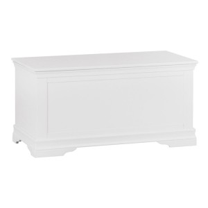 Maison White Painted Furniture Blanket Box Maison White Painted Furniture Blanket Box MAI-BB-W