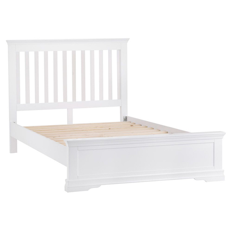 Maison White Painted Furniture Double 4ft6 Bedstead MAI-46-W