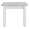 Maison White Painted Furniture Dressing Table Stool MAI-ST-W