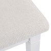 Maison White Painted Furniture Dressing Table Stool MAI-ST-W