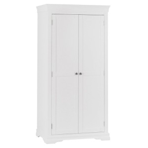 Maison White Painted Furniture Full Hanging Wardrobe Maison White Painted Furniture Full Hanging Wardrobe MAI-FHR-W