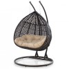 Maze Rattan Garden Furniture Rose Brown Outdoor Hanging Chair