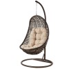 Maze Rattan Garden Furniture Malibu Brown Outdoor Hanging Chair