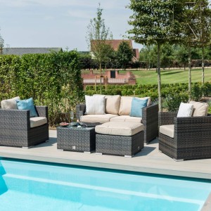 Maze Rattan Garden Furniture Georgia Brown Ice Bucket 2 Seat Sofa Set Maze Rattan Garden Furniture Georgia Brown Ice Bucket 2 Seat Sofa Set