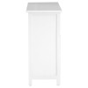 Coral Rustic White Painted Furniture 6 Drawer Storage Chest 2404686