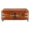 Mallani Bohemian Furniture Sheesham 2 Door Coffee Table 5502349