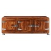 Mallani Bohemian Furniture Sheesham 3 Door Media Unit 5502351