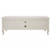 Loire Painted Furniture White 4 Drawer Media Unit 5502132