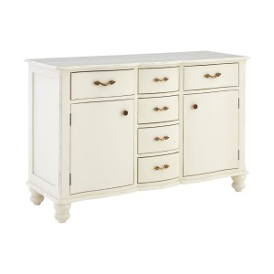 Loire Painted Furniture White 6 Drawer Sideboard Loire Painted Furniture White 6 Drawer Sideboard 5502134
