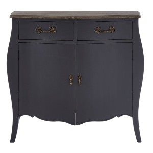 Loire Painted Furniture Dark Grey 2 Door Sideboard Loire Painted Furniture Dark Grey 2 Door Sideboard 5502142