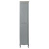 Loire Painted Furniture Light Grey Display Cabinet 5502143