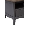 Loire Painted Furniture Dark Grey 2 Drawer Media Unit 5502155