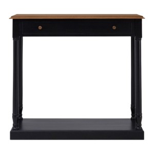 Loire Painted Furniture Black 1 Drawer Console Table Loire Painted Furniture Black 1 Drawer Console Table 5502139