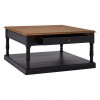 Loire Painted Furniture Black 1 Drawer Coffee Table 5502140