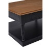 Loire Painted Furniture Black 1 Drawer Coffee Table 5502140