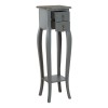 Loire Painted Furniture Light Grey Flower Plant Stand 5502153