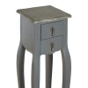 Loire Painted Furniture Light Grey Flower Plant Stand 5502153