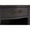 Loire Painted Furniture Dark Grey 1 Drawer Bedside Cabinet 5502156