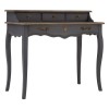 Loire Painted Furniture Dark Grey Writing Desk 5502159