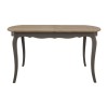 Loire Painted Furniture Dark Grey Extending Dining Table 5502161