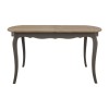 Loire Painted Furniture Dark Grey Extending Dining Table 5502161