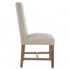 Premier Lyon Oak Furniture Grey Linen Chair (Pair) 5501639