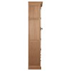 Premier Lyon Oak Furniture 2 Door Display Cabinet 5501640