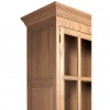 Premier Lyon Oak Furniture 2 Door Display Cabinet 5501640