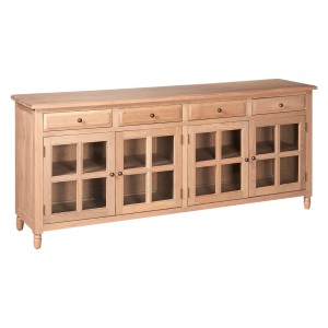 Lyon Oak Furniture 4 Door Wide Sideboard Premier Lyon Oak Furniture 4 Door Wide Sideboard 5501641