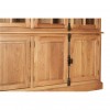 Premier Lyon Oak Furniture Wide Display Cabinet 5501644